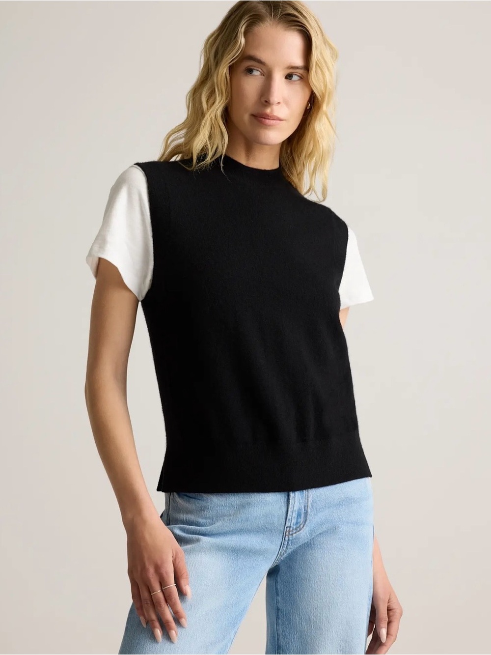 NWT || Quince 100% Cashmere Sweater Vest
